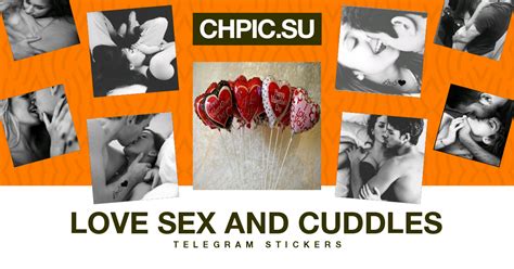 telegram sticker 😜 from love sex and cuddles pack
