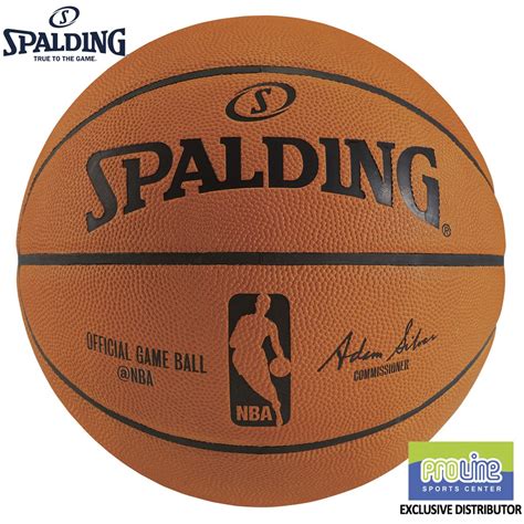 Spalding Nba Game Ball Original Indoor Basketball Size 7 Shopee
