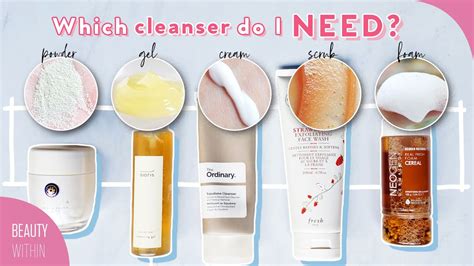 Which Cleansers Work Best Gel Cleansing Balms Oils Enzyme Powders And More Youtube