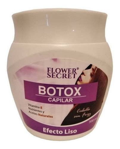 Flower Secret Botox Capilar Efecto Liso 500 Ml Cuotas Sin Interés
