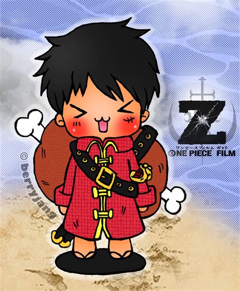 Chibi Luffy One Piece Film Z Version By Berryjang On Deviantart