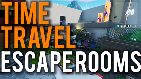 New Time Travel Escape Rooms Fortnite Creative Made By Hazza5238