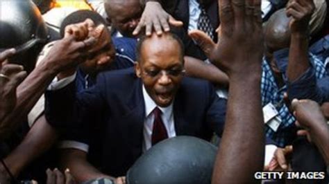 Haiti Ex Leader Jean Bertrand Aristide Back After Exile Bbc News