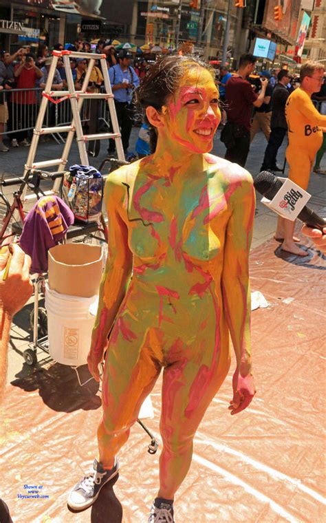 Body Painting Times Square Part 2 November 2019