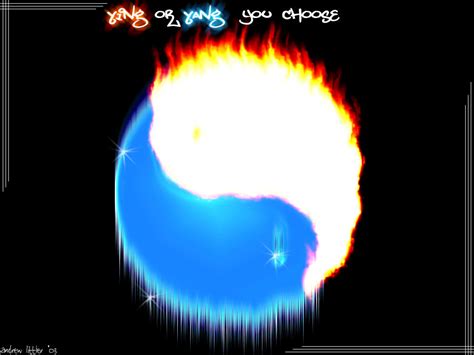 Ying Yang Fire And Ice Wipv1 By Imageek On Deviantart