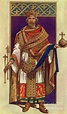 The Emperor Charlemagne In Full State by Print Collector