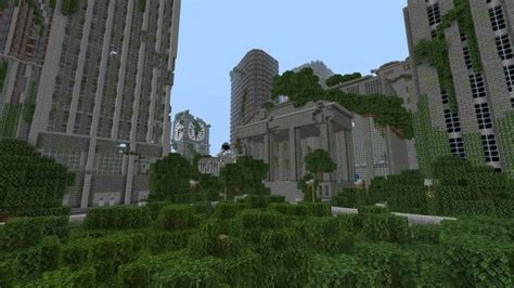 Abandoned City Map For Minecraft Pe Download Abandoned City Map