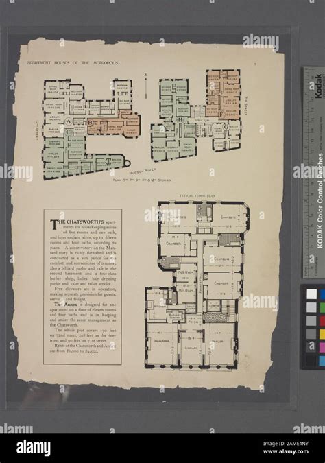 The Chatsworth Plan 5th 7th 9th 11th And 12th Stories Typical Floor