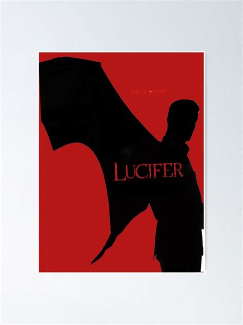 Lucifer Tv Show Design Poster By Aditmohan27 Redbubble