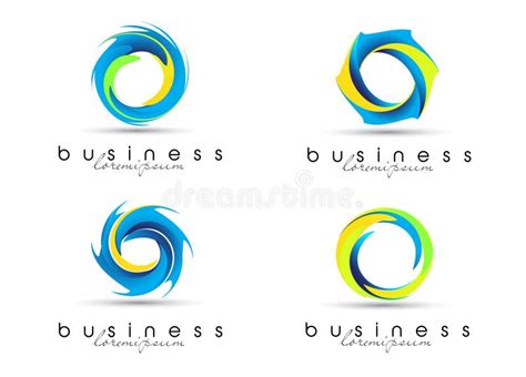 Corporate Abstract Logos Stock Vector Illustration Of Graphic 46204643