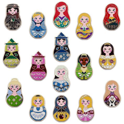 Disney Nesting Dolls Mystery Pin Pack Disney Pins Trading Disney