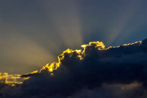 Sun Behind Clouds 1 Free Photo Download Freeimages