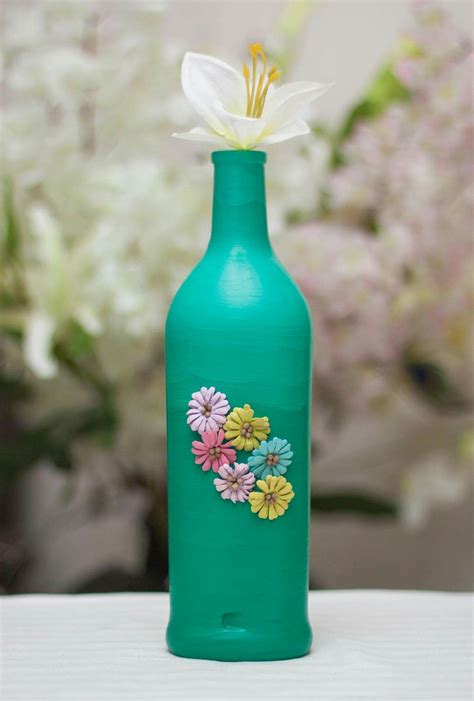 Upcycled & repurposed as home decor. Simple n easy bottle decoration ideas | Bottles decoration ...