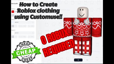 Roblox Clothing Tutorial Using Customuse So Easy Youtube