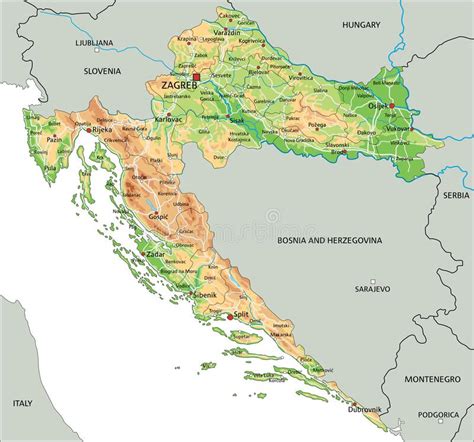 Geografska Karta Hrvatske Iaazgard