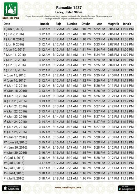 О duas & prayer times 2016. Ramadhan 2016 | Ramadan, Prayer times, States in america