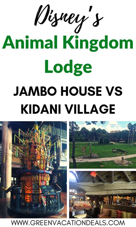 Disney S Animal Kingdom Lodge Jambo House Vs Kidani Village Artofit