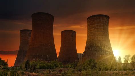 Huge Cooling Towers In Nuclear Power Plant · Free Stock Photo