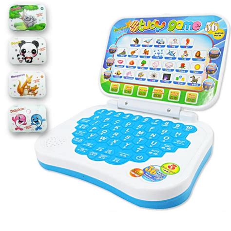 Kids Learning Laptop Toy Baby Kids Children Bilingual Educational