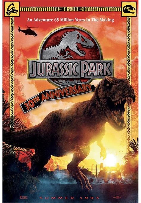 Jurassic Park 30th Anniversary Maxi Poster Impericon Us