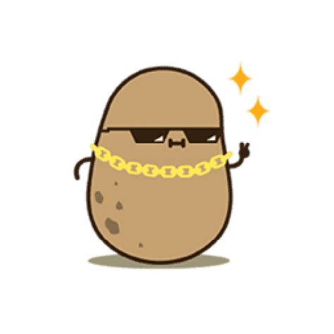 Cute Potato Png Free Logo Image