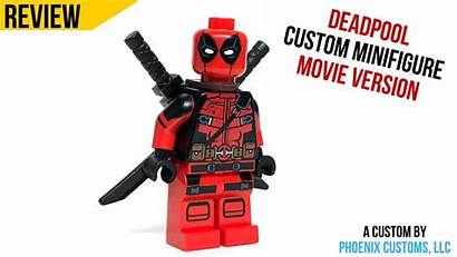 Deadpool Lego Movie Minifigure Phoenix Customs Version