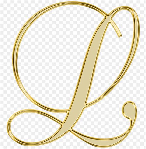 Free Download Hd Png L Letter Png Free Download Letra L Dourada Png