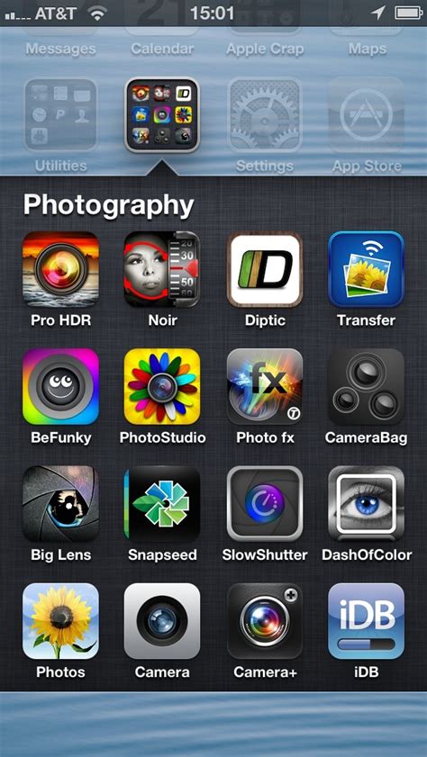 The Iphone 5 Lets You Put 16 Apps Inside A Folder