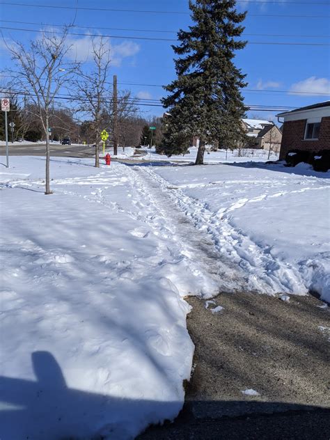 Damn Arbor Complete Streets In The Winter A Case For Municipally