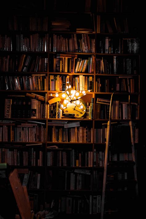 Dark Library Wallpapers Wallpaper Cave