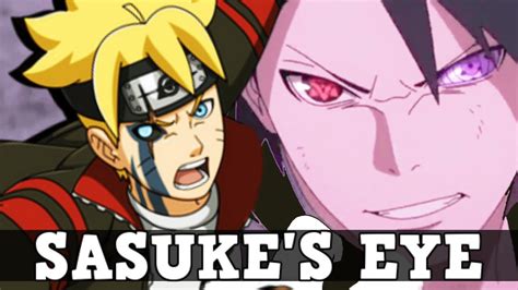 The Secret Behind Major Drama With Sasukes Eye Adult Borutos Pure