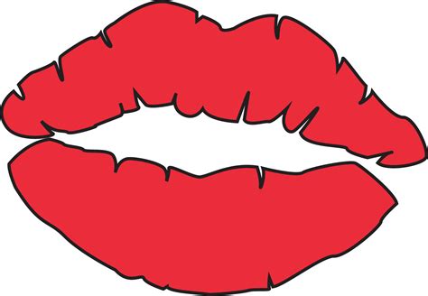 Lips Kiss Drawing Clip Art Library