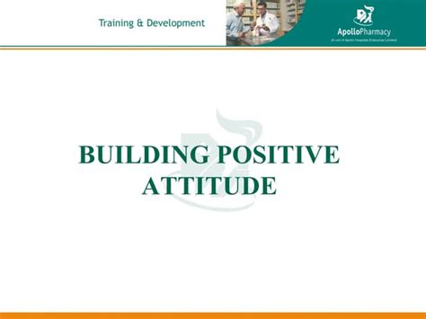 Building Positive Attitude Ppt