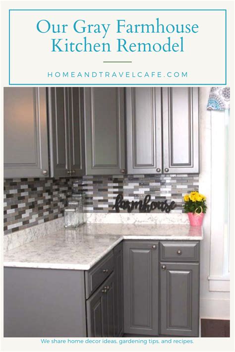 You can do some or all the work yourself, in some cases, if you are handy and have the. Our Gray Farmhouse Kitchen Remodel - The Home and Travel Cafe