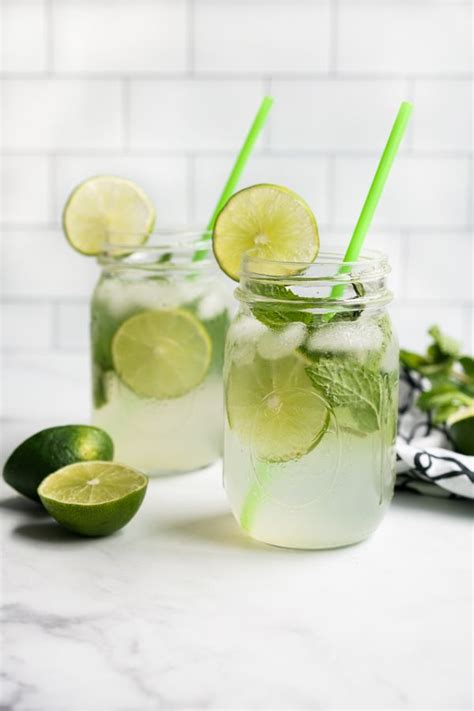 Virgin Mojito Mojito Mocktail A Refreshing Light And Fruity Non