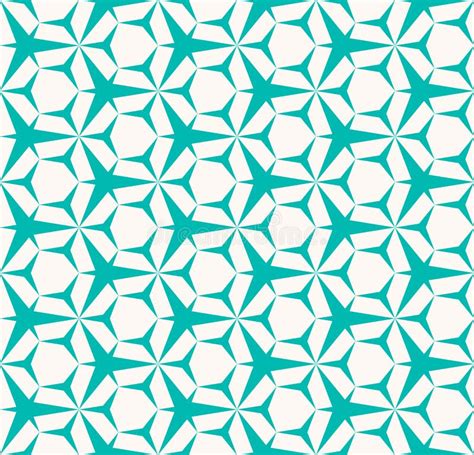 Vector Abstract Geometric Seamless Pattern With Triangles Turquoise