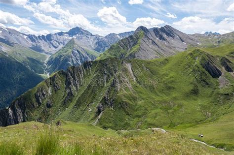 View Of The Highest Mountains From Austria To Switzerland Stock Image
