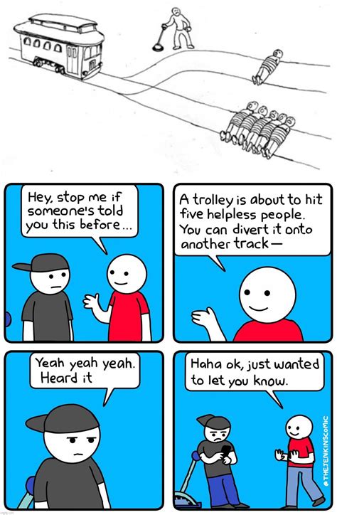 Image Tagged In Trolley Problem Comics Cartoons Imgflip
