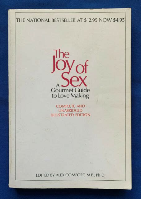 The Joy Of Sex And More Joy Of Sex By Alex Comfort 1975 Trade