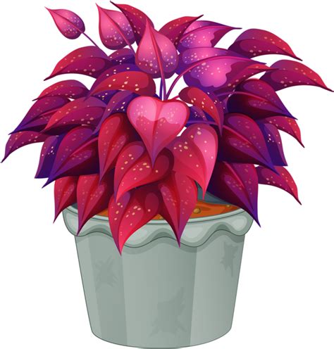 Pot Plant Clipart Bunga Clipart Flower Pot Png Clip Art Library