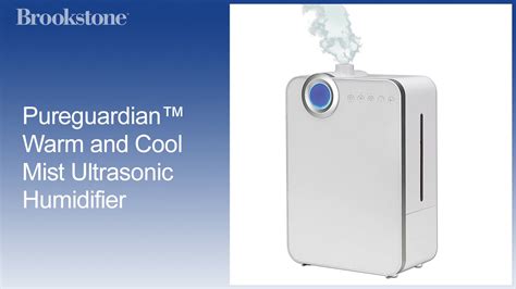 Pureguardian Warm And Cool Mist Ultrasonic Humidifier Youtube