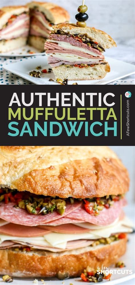 Authentic Muffuletta Sandwich Recipe