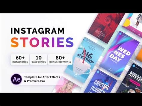 16 free after effects templates for instagram. Instagram Stories | After Effects template - YouTube