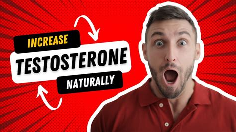 How To Naturally Boost Testosterone Level Fast Youtube