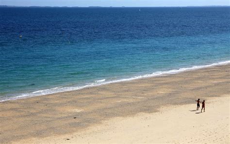 Plage Des Grands Sables Locmaria Tourisme Bretagne