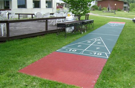 Premium Shuffleboard Court Kit Easy To Install And Maintain