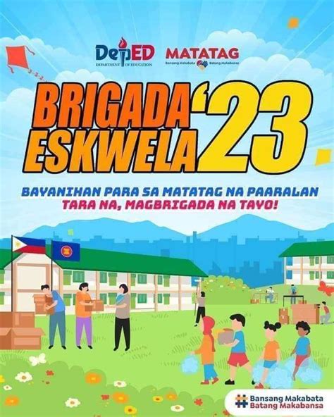 Brigada Eskwela 2023 Bayanihan Para Sa Matatag Na Paaralan