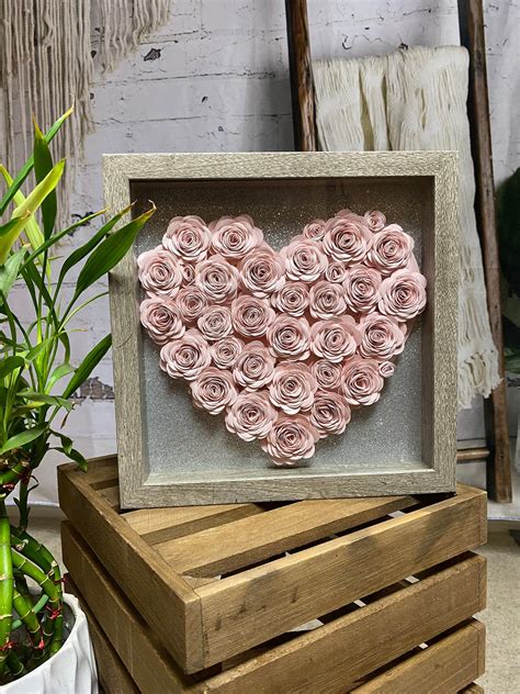 Excited To Share This Item From My Etsy Shop Heart Paper Flower