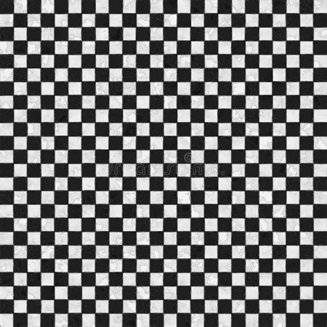 Seamless Black And White Checkered Texture Stock Photo Image Of