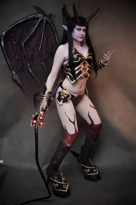 Succubus Cosplay Costume Wow World Of Warcraft Blizzard Games Etsy